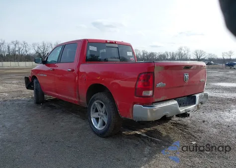 2012 Ram 1500 Slt z USA, uszkodzony, nr VIN 1C6RD7LT4CS317371